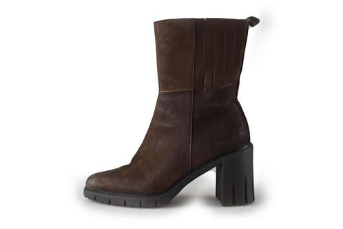 Marco Tozzi Enkellaarzen in maat 41 Bruin | 10% extra, Kleding | Dames, Schoenen, Bruin, Zo goed als nieuw, Lage of Enkellaarzen