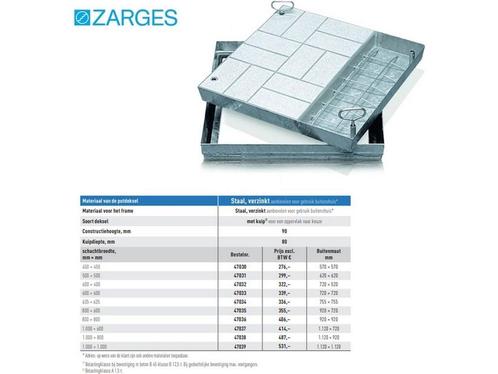 Gegalvaniseerd stalen putdeksel 635 x 635 mm, Huis en Inrichting, Woonaccessoires | Overige, Nieuw, Verzenden