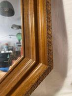 Spiegel - Walnoot - Handgesneden walnoothout, Antiek en Kunst