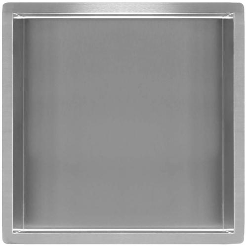 Wiesbaden Demis Inbouwnis - 30x30x7cm - RVS, Doe-het-zelf en Verbouw, Sanitair, Nieuw, Rvs, Ophalen of Verzenden