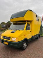 Geniale “vintage” Iveco paardenwagen / foodtruck!, Dieren en Toebehoren, Ophalen, Zo goed als nieuw, Polyester, 2-paards trailer