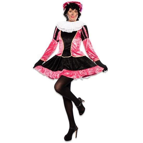 Pieten jurkje met petticoat roze, Kleding | Dames, Carnavalskleding en Feestkleding, Nieuw, Ophalen of Verzenden