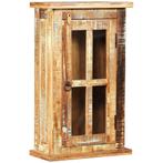 vidaXL Wandkast 44x21x72 cm massief gerecycled hout, Huis en Inrichting, Badkamer | Badkamermeubels, Verzenden, Nieuw
