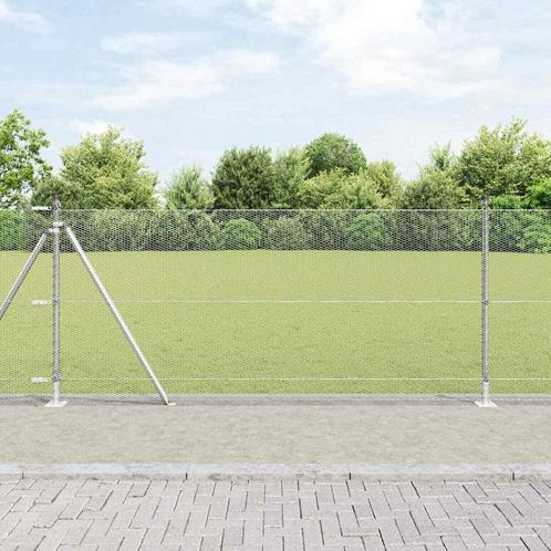vidaXL Hexagon Omheining 0,8x10 m Gegalvaniseerd Staal, Tuin en Terras, Schuttingen, Nieuw, IJzer, Verzenden