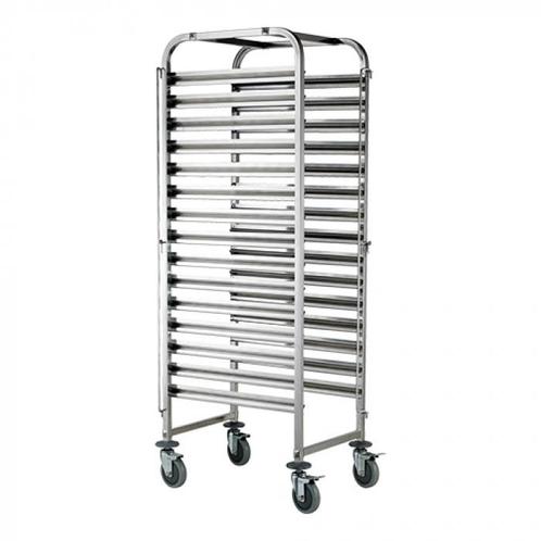 regaalwagen | RVS | 16 niveaus | 173.5(h)x 46 x 62cm, Zakelijke goederen, Horeca | Meubilair en Inrichting, Verzenden