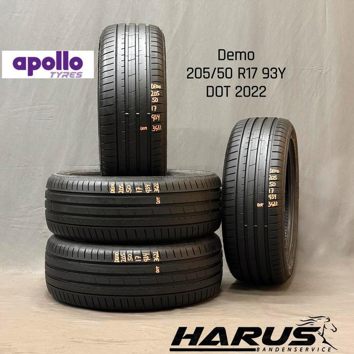 205/50/17 93Y Apollo zomerbanden demo 4X GRATIS MONTAGE, Auto-onderdelen, Banden en Velgen, 17 inch, Erkend duurzaam, Zomerbanden