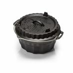 Petromax Gietijzeren cake pan rond gf1, Tuin en Terras, Houtskoolbarbecues, Nieuw, Verzenden