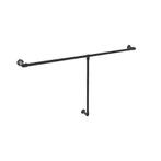 Industrieel Kledingrek Strasbourg | Zwart 33.7 mm | Wand | D, Ophalen of Verzenden, Nieuw