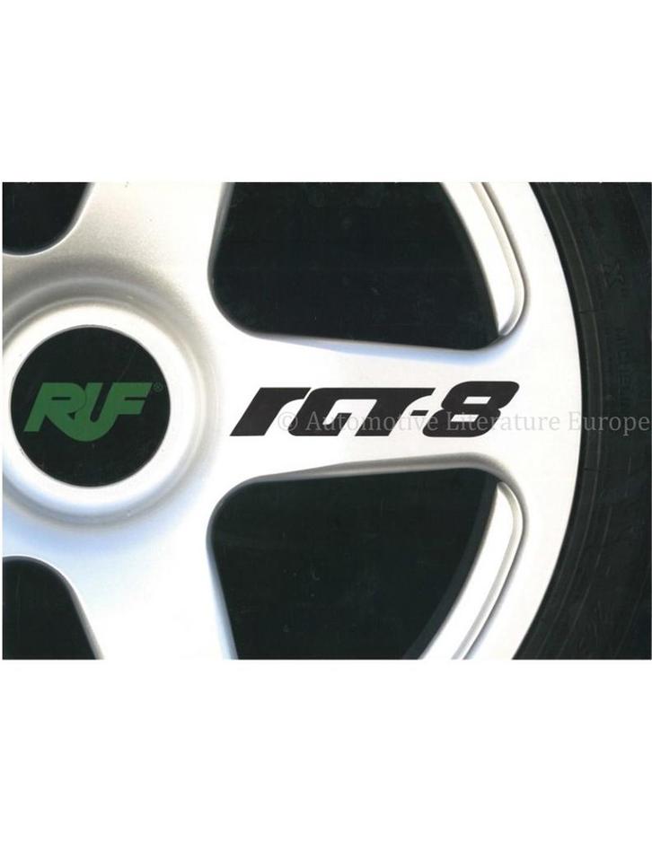 2010 RUF RGT-8 BROCHURE DUITS ENGELS, Boeken, Auto's | Folders en Tijdschriften, Porsche
