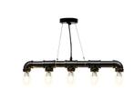 Industriële Waterpijp Hanglamp – Vintage Plafondlamp 5L, Verzenden, Nieuw
