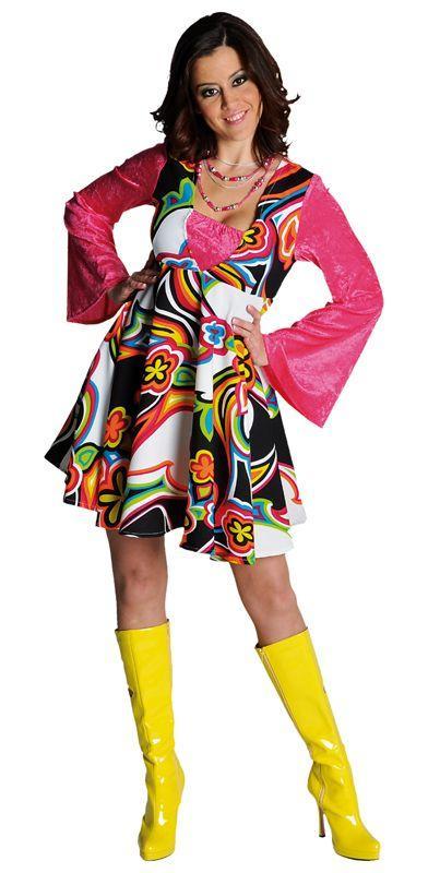 Fantasy 70s Babydoll jurk, Kleding | Dames, Carnavalskleding en Feestkleding, Nieuw, Ophalen of Verzenden