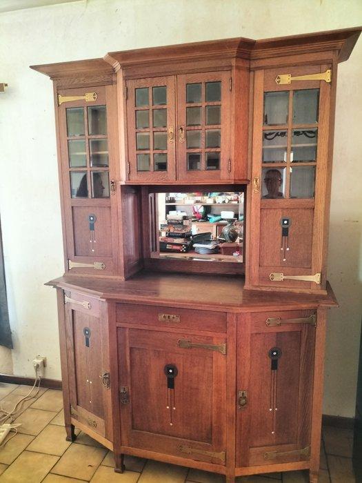 Gustave Serruries-Bovy - Kast (2) - Eik - Meubels in de, Antiek en Kunst, Kunst | Designobjecten