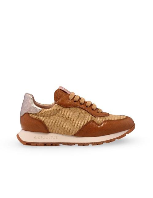 Hispanitas sneakers/lage-sneakers dames 38 bruin, Kleding | Dames, Schoenen, Bruin, Nieuw, Verzenden