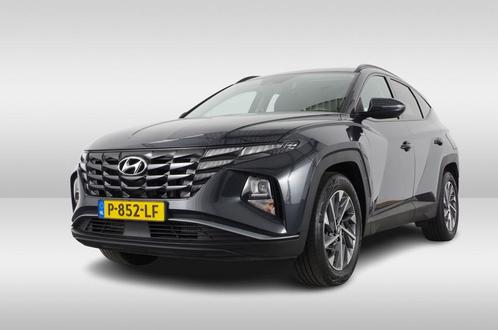 Zakelijke Lease |  Hyundai Tucson 1.6 T-GDI MHEV Comfort Sma, Auto's, Hyundai, Onderhoudsboekje, Lease, Zwart, Automaat, SUV of Terreinwagen