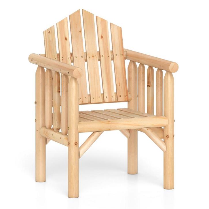 LIVSK Houten Armleuningstoel - Ergonomisch Ontwerp - Duurzaa, Tuin en Terras, Kruiwagens, Nieuw, Verzenden