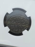 Nederland, Gelderland Duit (1 duit) 1788 zeer scherpe slag /