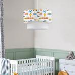 [lux.pro] Design hanglamp Lurgan E27 wit met voertuigen moti, Kinderen en Baby's, Kinderkamer | Inrichting en Decoratie, Verzenden