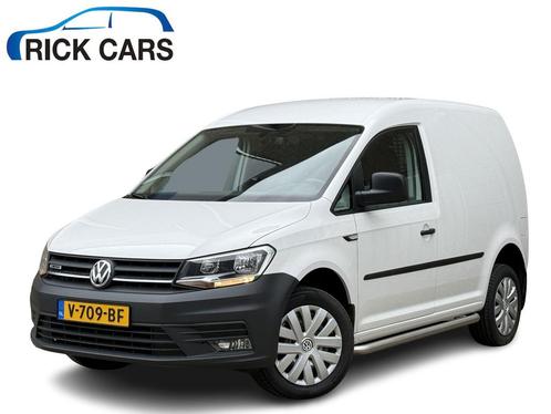 Volkswagen Caddy 2.0 TDI 123 PK EURO 6 L1H1 BMT 4Motion, Auto's, Bestelauto's, Dealer onderhouden, Lease, Zwart, Handgeschakeld