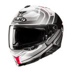 HJC i71 Viz Grijs Wit Rood Integraalhelm, Nieuw met kaartje, HJC, Integraalhelm, S