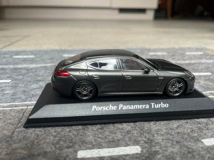 Maxichamps 1:43 - Modelauto - Porsche Panamera Turbo, Hobby en Vrije tijd, Modelauto's | 1:5 tot 1:12