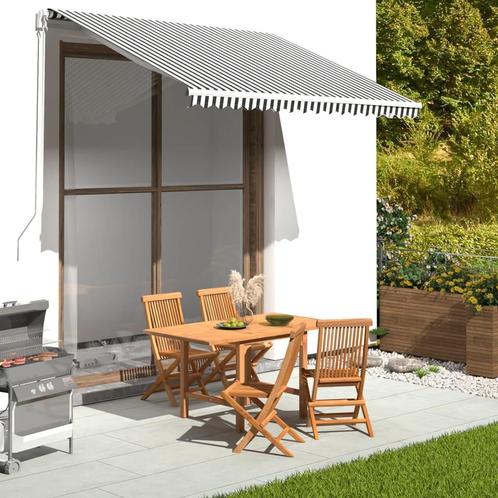 vidaXL Vervangingsdoek voor luifel 3x2,5 m antracietkleurig, Tuin en Terras, Zonneschermen, Nieuw, Verzenden