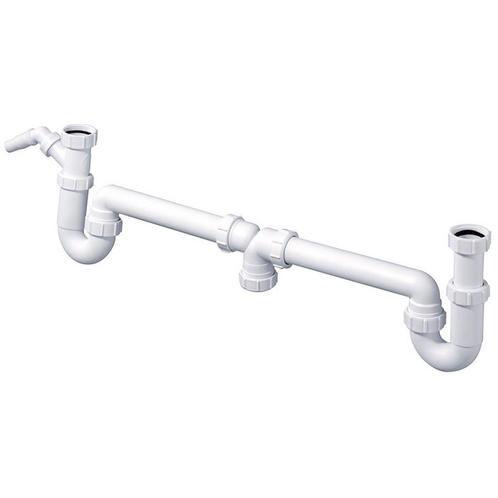 McAlpine 5537 Duplexsifon - Wasmachine Aansluiting - 6/4inch, Doe-het-zelf en Verbouw, Sanitair, Nieuw, Ophalen of Verzenden
