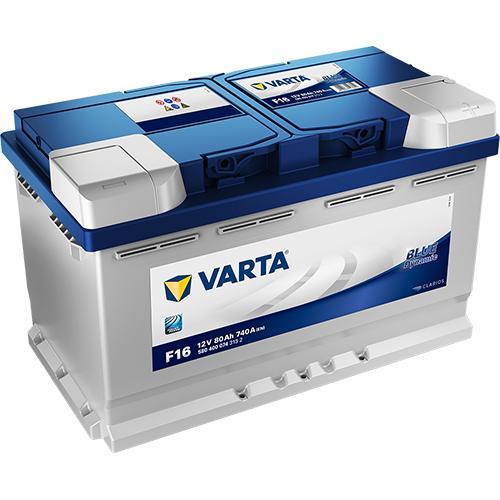 Varta Blue Dynamic F16 accu | 580 400 074 | 12V 80Ah, Auto-onderdelen, Accu's en Toebehoren, Ophalen of Verzenden