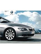 2008 BMW 6 SERIE COUPE CABRIO BROCHURE JAPANS, Nieuw, BMW, Author