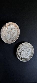 Spanje. Carlos IV. 2 Reales 1795-1806. Sevilla Madrid. CN.