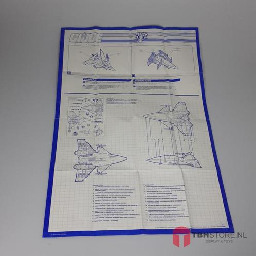 G.I. Joe Instructions Cyclone (Toys), Verzamelen, Poppetjes en Figuurtjes, Zo goed als nieuw, Verzenden
