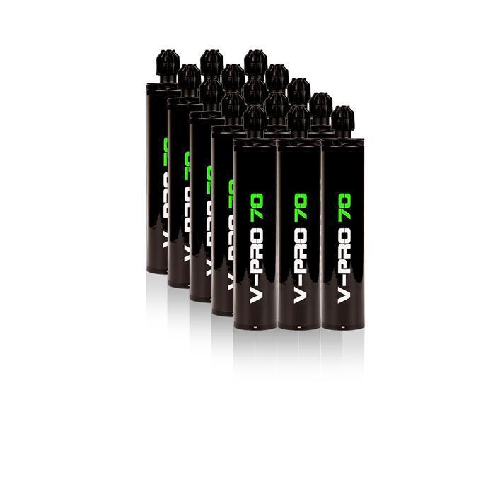 15 X Chemisch anker 300ml incl. 30 mixers ETA gecertificeerd, Doe-het-zelf en Verbouw, IJzerwaren en Bevestigingsmiddelen, 50 tot 100 mm