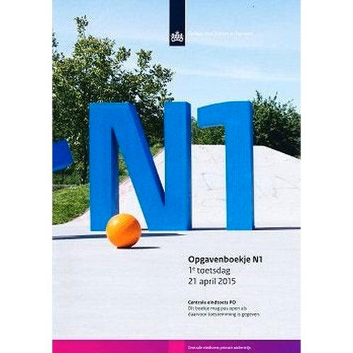 Centrale Eindtoets opgavenboekje N1 2015, Boeken, Schoolboeken, Nieuw, Verzenden