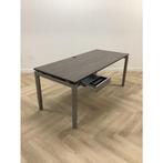 Tweedehands bureau vv persoonlijke lade 180x80 cm, bruin -, Huis en Inrichting, Bureaus, Ophalen of Verzenden, Gebruikt, Bureau