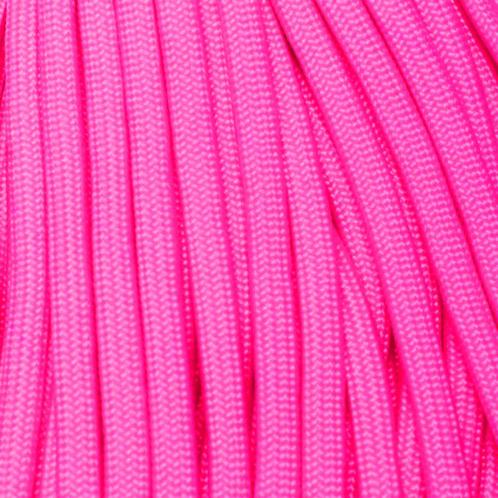 Flamingo Pink Paracord 550 - Type 3 - 15 meter #77, Doe-het-zelf en Verbouw, Overige Doe-het-zelf en Verbouw, Nieuw, Ophalen of Verzenden