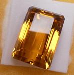 Citrien - 37.97 ct - Instituto Gemólogico Español (IGE), Sieraden, Tassen en Uiterlijk, Edelstenen, Nieuw