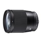 Sigma 16mm f/1.4 DC DN Contemporary Fujifilm X-mount, Audio, Tv en Foto, Fotografie | Lenzen en Objectieven, Verzenden, Zo goed als nieuw