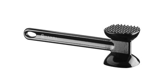 Vleeshamer XL | Dubbelzijdig | Zwart | 25,5cm, Zakelijke goederen, Horeca | Keukenapparatuur, Nieuw in verpakking, Verzenden