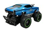 RC auto off-road blauw met verhoogde vering 2,4 GHz zender, Kinderen en Baby's, Ophalen of Verzenden, Nieuw