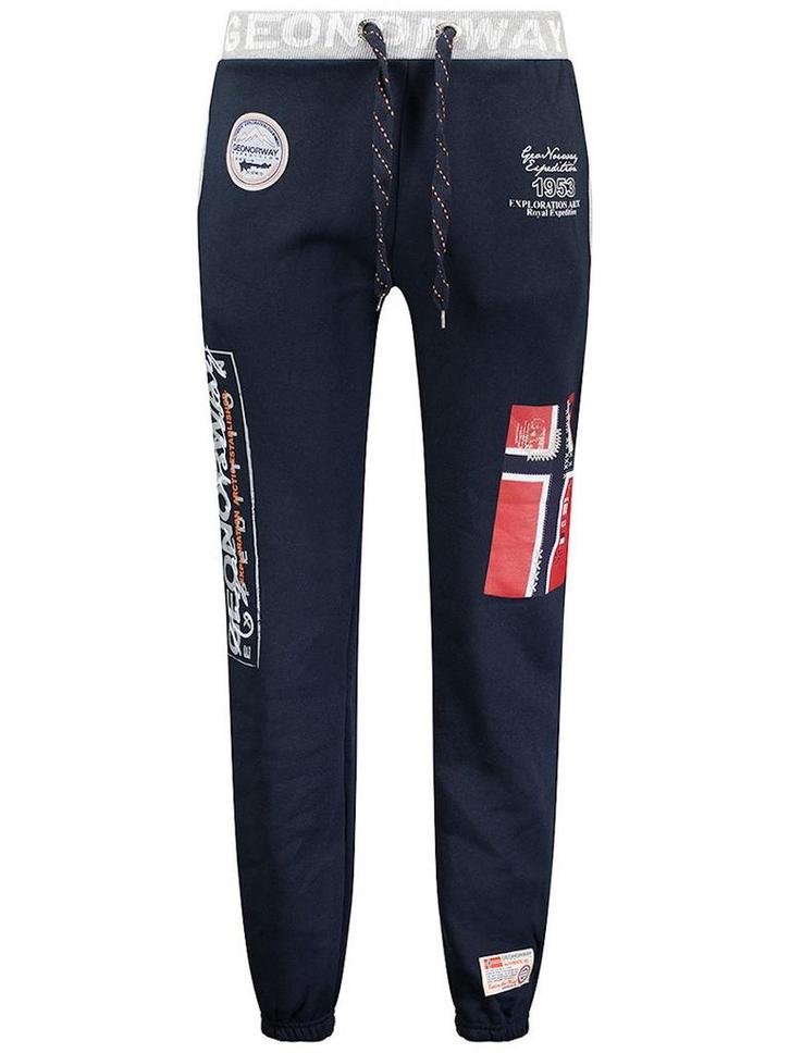 Geographical Norway Joggingbroek Moliere Heren Blauw Met, Kleding | Heren, Broeken en Pantalons, Blauw, Nieuw, Verzenden