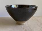 Black Tenmoku theekop Matcha-kom Theeceremonie - Keramiek -, Antiek en Kunst