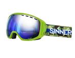Sinner - Mohawk - Skibril - One Size - limegroen - One Size, Nieuw