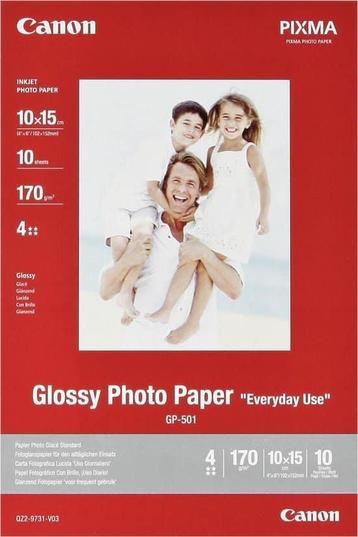 Canon GP-501 -  Foto Papier / 210g/m / 10 x 15cm / 10 sheets beschikbaar voor biedingen