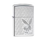 Zippo Playboy high polish (chrome), Verzamelen, Verzenden, Nieuw, Aansteker