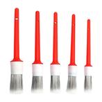 Hartley Interieur borstel set 5stuks Rood (Accessoires), Ophalen of Verzenden