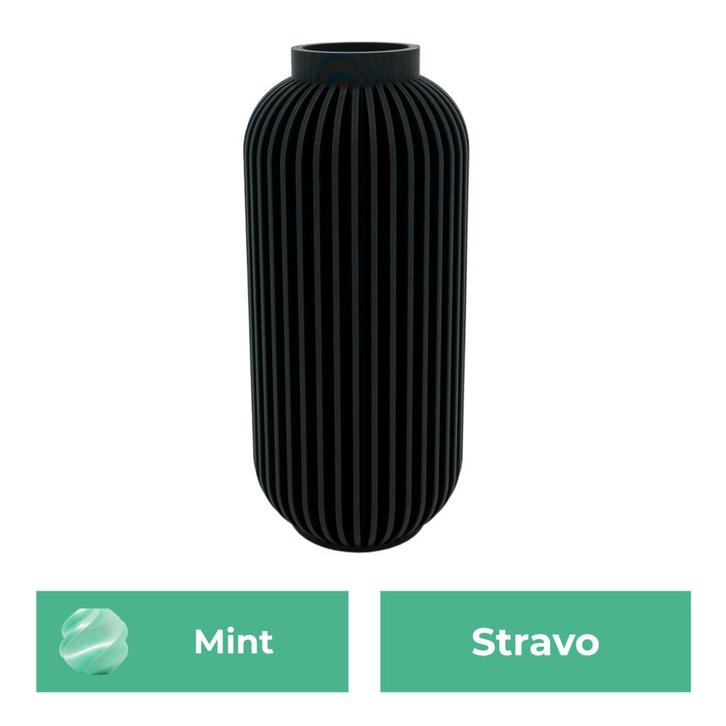 Stravo | Mint | 34CM, Huis en Inrichting, Woonaccessoires | Vazen, Nieuw, Ophalen of Verzenden