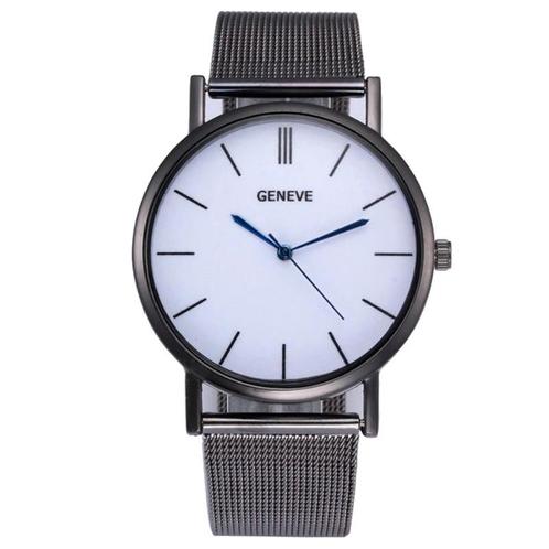 Fako® - Horloge - Mesh - Classic - Ø38mm - Zwart, Sieraden, Tassen en Uiterlijk, Horloges | Dames, Verzenden