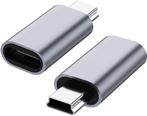 Type-C naar Mini USB 2.0 Adapter - Snel Opladen & Data Sync, Verzenden, Nieuw