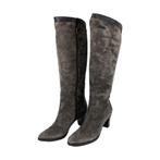 Lavorazione Artigiana - Hoge leren dames laarzen - Taupe met, Kleding | Dames, Nieuw