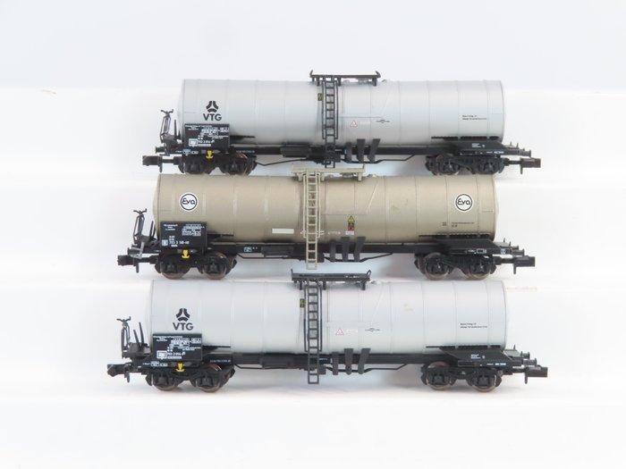 Fleischmann N - 15275 - Modeltrein goederenwagon (3) - 3x, Hobby en Vrije tijd, Modeltreinen | N-Spoor