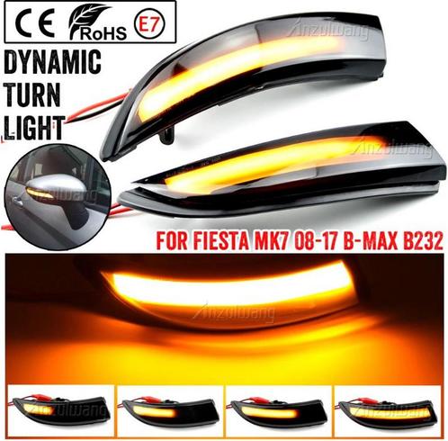 Dynamisch knipperlicht ZWART Ford Fiesta Mk7 2008-2017 B-MAX, Auto-onderdelen, Verlichting
